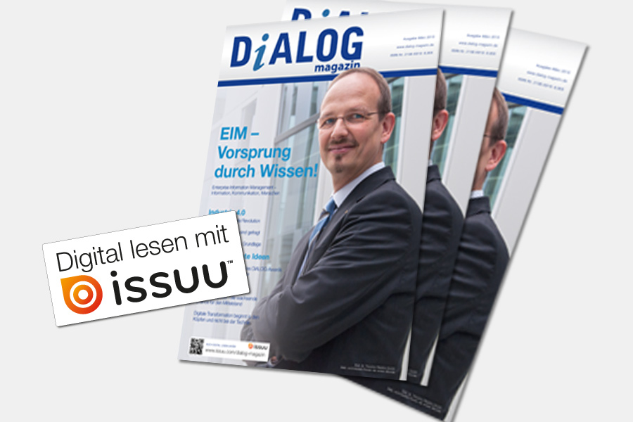 DiALOG - Das Magazin für Enterprise Information Management: Ausgabe 2016 online erschienen!
