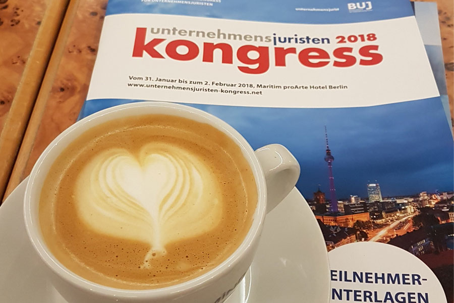 Unternehmensjuristenkongress 2018: Legal Technology, Digitalisierung & Globalisierung