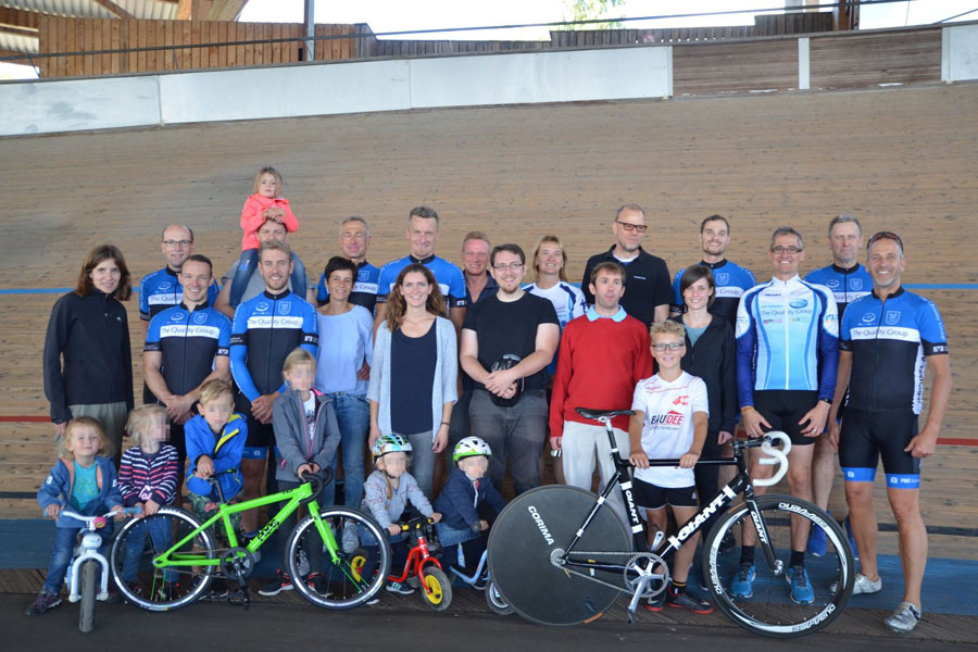 TQG Familien Radsport Event Gruppenfoto