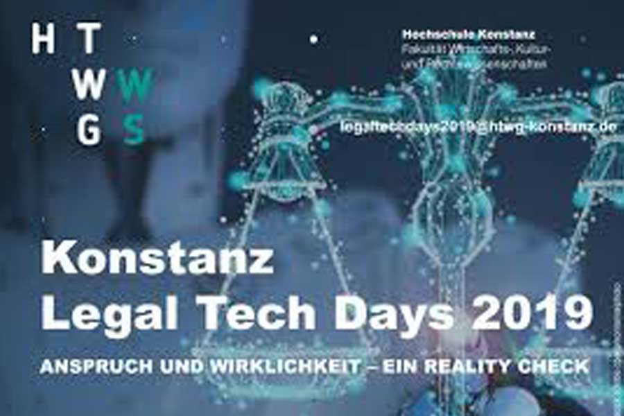 Theorie und Praxis bei den Konstanz Legal Tech Days 2019