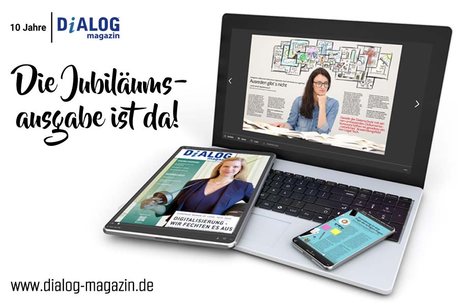 10 Jahre DiALOG Magazin: Die Jubiläumsausgabe ist da!