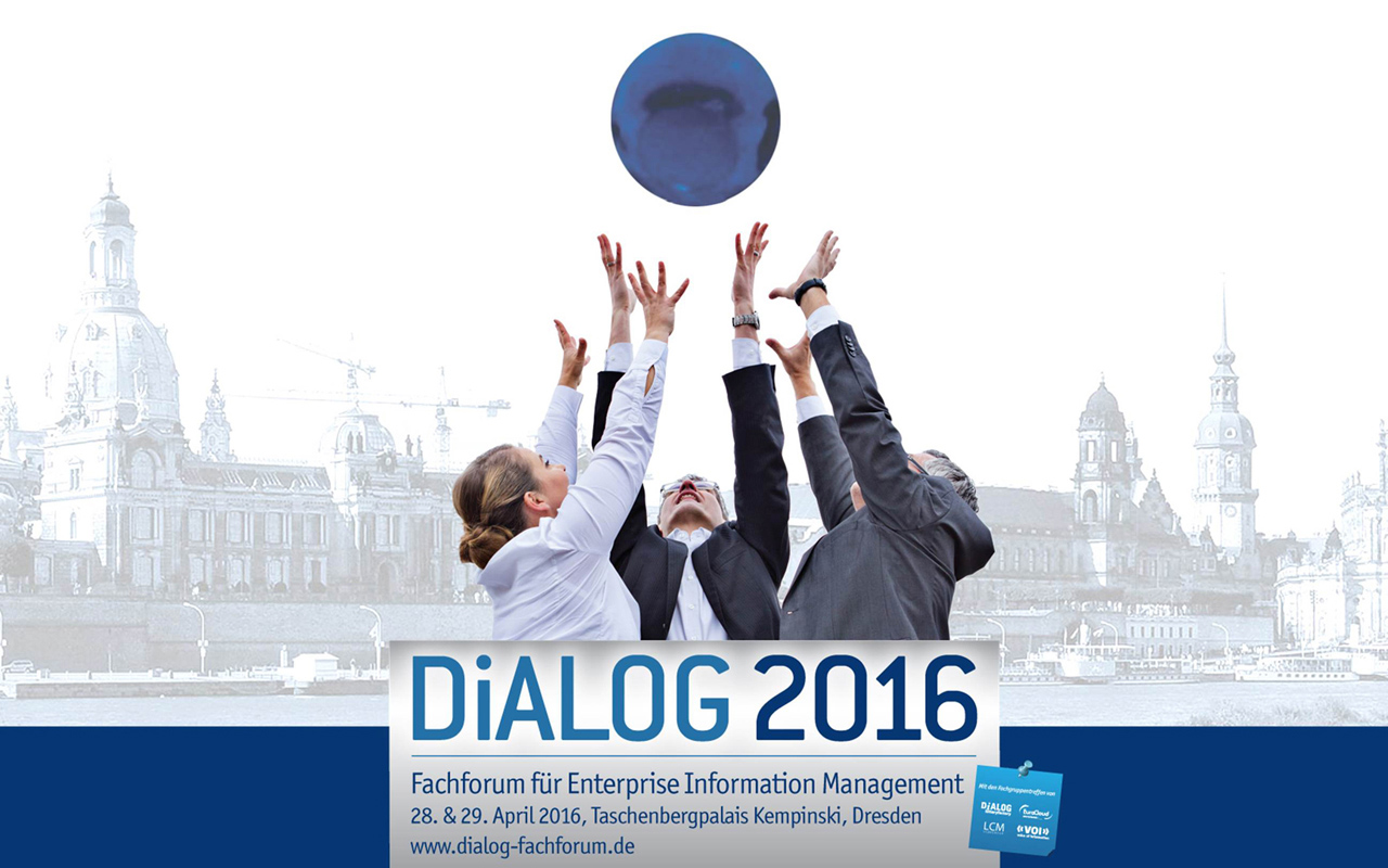 DiALOG 2016 - Fachforum für Enterprise Information Management begeistert Besucher und Partner